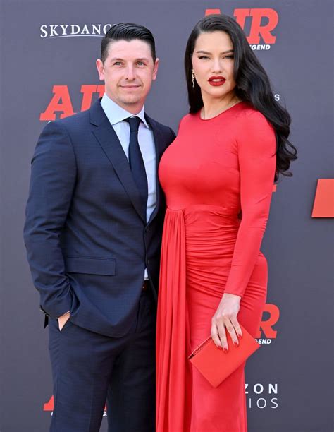 Adriana Lima Wows In Slinky Red Bodycon Dress With Hourglass Waistline Hello