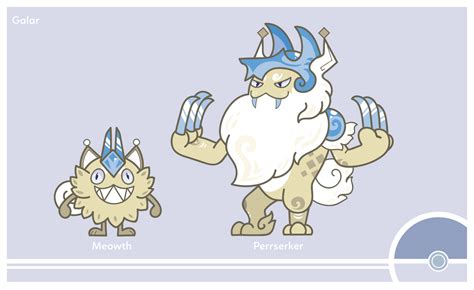 Pokemon #052-863 Galar Form by Cosmopoliturtle on DeviantArt