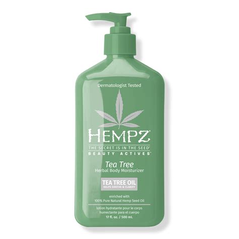 Hempz Tea Tree Herbal Body Moisturizer Ulta Beauty