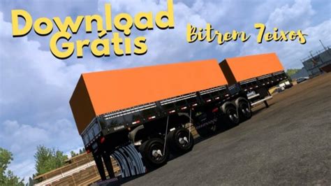 Reboque Bitrem Arqueado Mod Ets2 1 49 Dalenha Mods