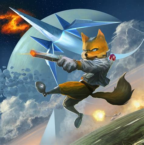 Star Fox By Edsfox On Deviantart Star Fox Fox Mccloud Illustration Art