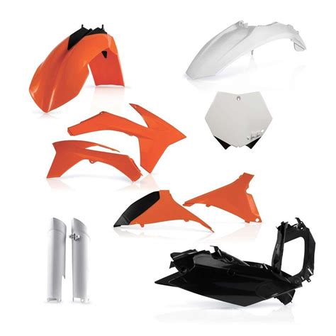 Kit Plastique Complet Acerbis Ktm Sx F Couleur Origine Brillant