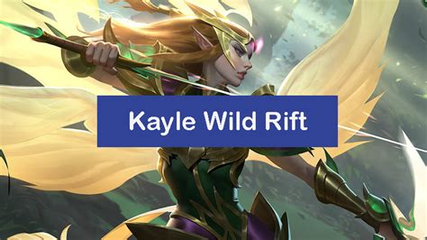 Kayle Wild Rift Build 2024 Items Runes Combo [pro] Zathong