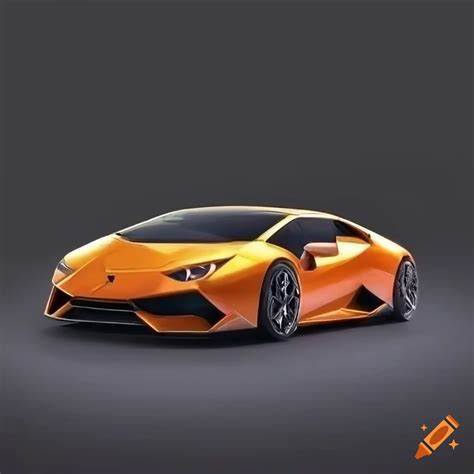 Futuristic And Realistic Image Of A Lamborghini Huracan For 2060 On Craiyon