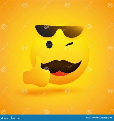 Winking Yellow Icon Girl Woman Smile Emoticons Isolated On White