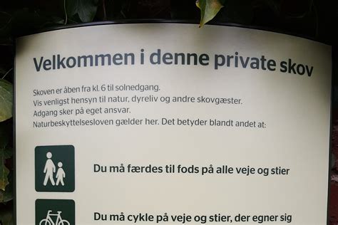 Nyt Skovskilt Klar Til De Private Skove Dansk Skovforening