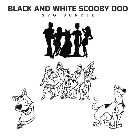 Scooby Doo Black And White Decals Hot Sex Picture