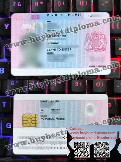 Uk Residence Permit Card Pdf