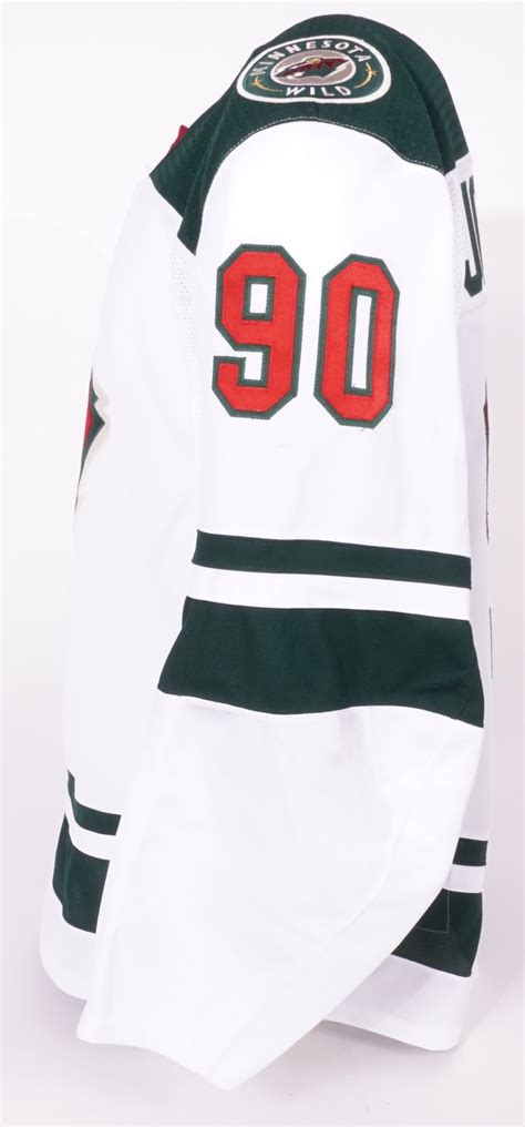 Lot Detail - Marcus Johansson 2020-21 Minnesota Wild Game Worn White