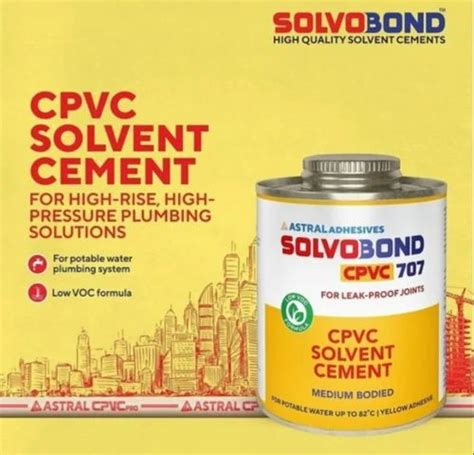 Ml Solvo Bond Cpvc Solvent Cement Tin Can At Rs In Indore Id