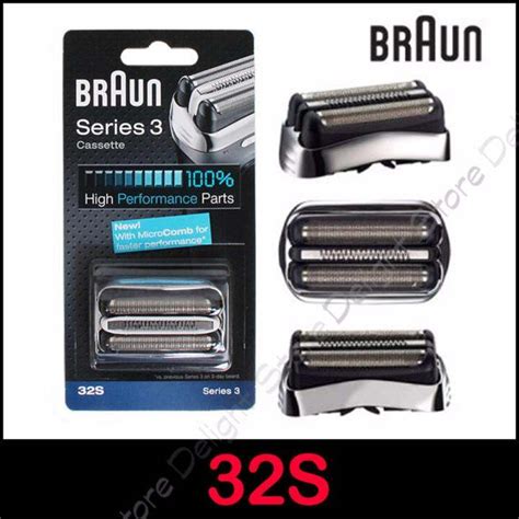 Braun Series 3 32s Foil Cutter Replacement Head Shaver Cassette Foil Cutter Lazada