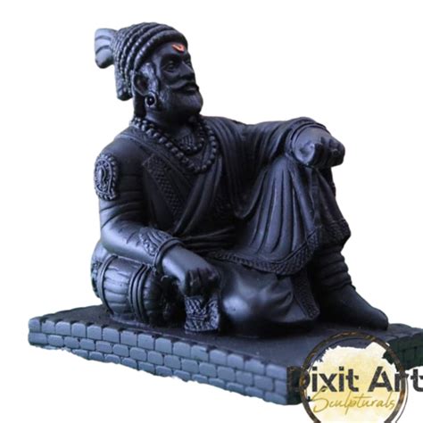 Marble Ssitting Shivaji Statue At Best Price In Jaipur Dixit Art