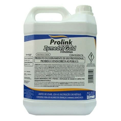 Detergente Enzimático Zymedet Gold 5 E Prolink