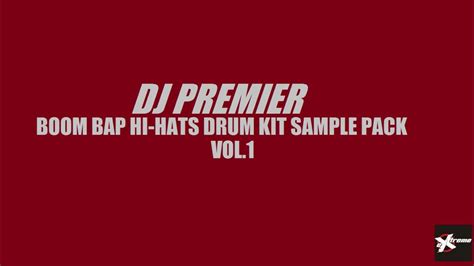 Dj Premier Boom Bap Hi Hats Drum Kit Perc Pattern Mpc Lofi Loop Pattern