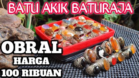 Review Batu Akik Baturaja Yang Unik Antik Kualitas Kolektor Item