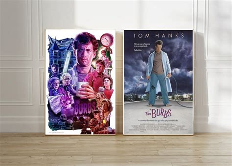 The Burbs Film Classic Movie Canvas Poster Unframe Multiple Choice