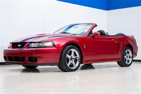 12k-Mile 2004 Ford Mustang Cobra SVT Convertible 6-Speed for sale on ...