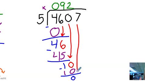 Division Standard Algorithm Worksheet