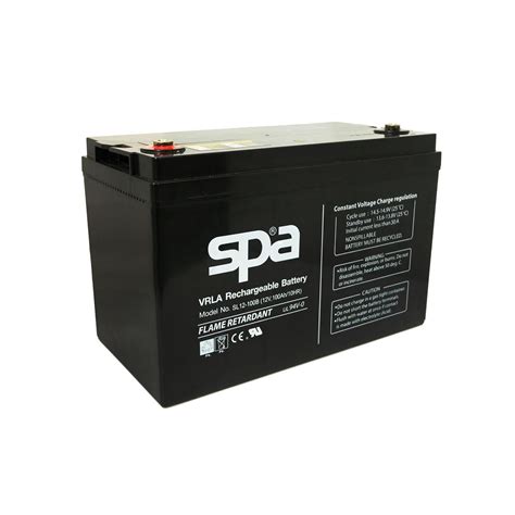 Battery Spa Sl12 100 Vrla Type 12v 100ah Rungseng