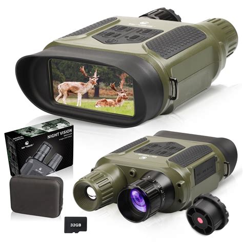 BNISE Night Vision Binoculars Digital Infrared Camera for Hunting - 13