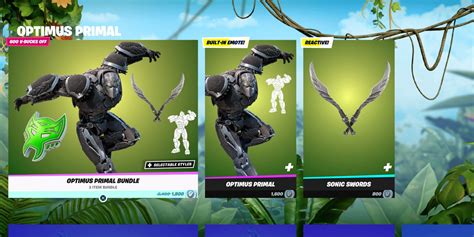 Fortnite: How To Get Optimus Primal Skin