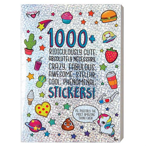 1000 Ridiculously Cute Stickers Book The Toy Store