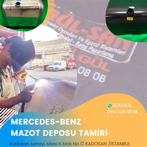 Mercedes Mazot Deposu Tamiri G L San Akaryak T Depolar Zeki G L