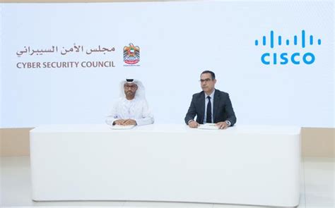 Uae Cybersecurity Council Cisco Sign Mou To Enhance Cyber Security