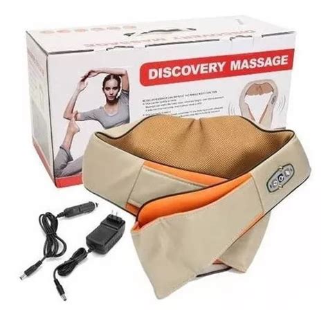 Colete Massageador Shiatsu Pescoço Ombro Aquecimento Bivolt