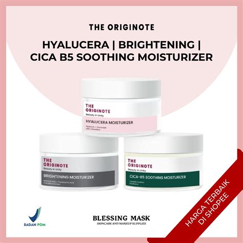 Jual The Originote Hyalucera Moisturizer Gel Ml Cica B Soothing