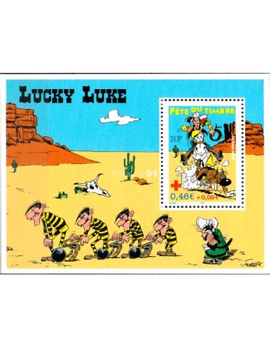 Bf F Te Du Timbre Lucky Luke De Morris