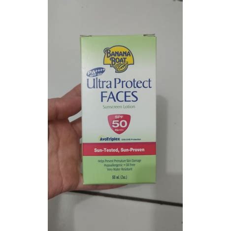 Banana Boat Ultra Protect Faces Sunscreen Lotion Spf Pa Ml