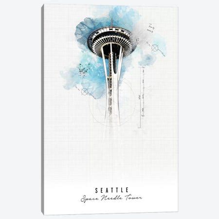 Seattle Skyline Canvas Print by WyattDesign | iCanvas