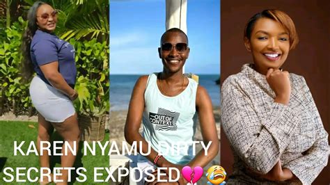 Karen Nyamu Deep Dirty Secrets Exposed By Netizen Samidoh Leaves Her