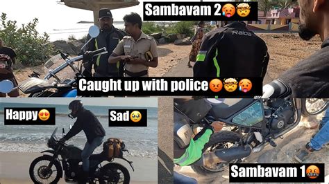 Kanyakumari Part 3 Beach Ride Caught Up With Police Anna Sunset