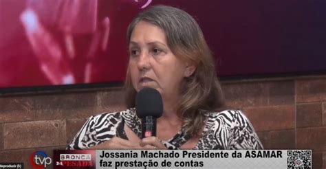 Jossania Machado Da Asamar Agradece Apoio Da Prefeita Carla Redano E