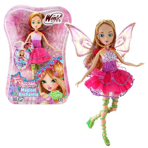 Buy Winx Club Flora Magical Enchantix Spinning Doll Magical