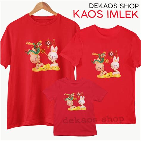 Jual BAJU IMLEK 2023 KAOS IMLEK TAHUN KELINCI KAOS IMLEK 2023