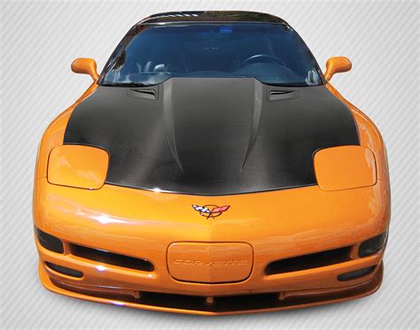 Carbon Fiber Hood Body Kit for 2000 Chevrolet Corvette 0 - 1997-2004 ...