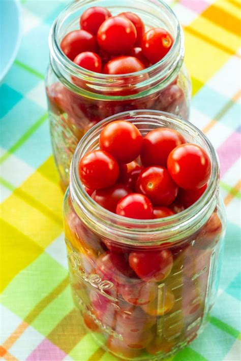 Pickled Cherry Tomatoes Brooklyn Farm Girl