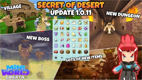 Secret Of Desert Update V Mini World Creata Update Review