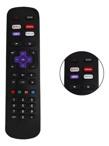 Controle Remoto Compatível Tv Semp Tcl Toshiba Roku Smart MercadoLivre