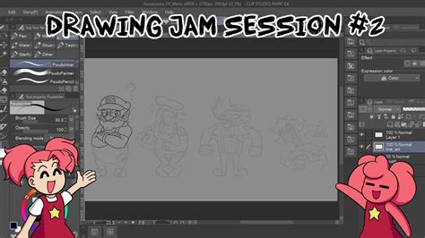 Drawing Jam Session 2 The Successors Of Wario Feat A Better Mic