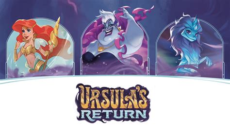 Disney Lorcana Ursulas Return Starter Decks Kraken Dice🕖 Descubra