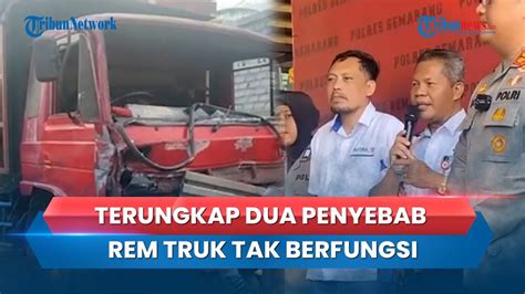 Dishub Semarang Ungkap 2 Faktor Penyebab Fungsi Rem Truk Pemicu Laka