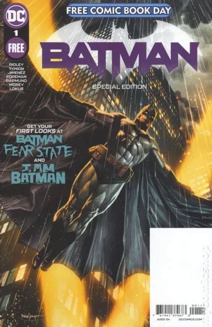 BATMAN ÉDITION SPÉCIALE bande dessinée gratuite jour 1A comme neuf dans