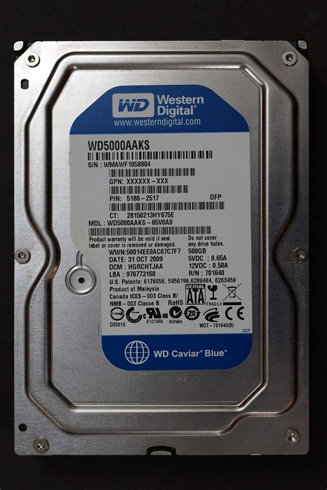 Amazon.com: Western Digital WD5000AAKX 500GB SATA Hard Drives : Electronics