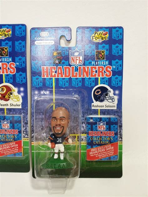 Corinthian Nfl Headliners Lot Of Newton Collins Shuler