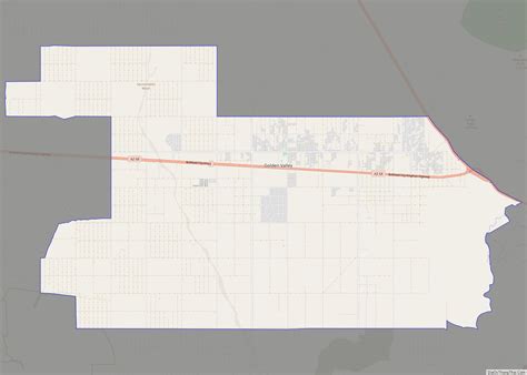 Map of Golden Valley CDP, Arizona