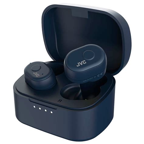 Jvc Ha A10t Earbuds True Wireless 14 Timer Blå 469 Dkk